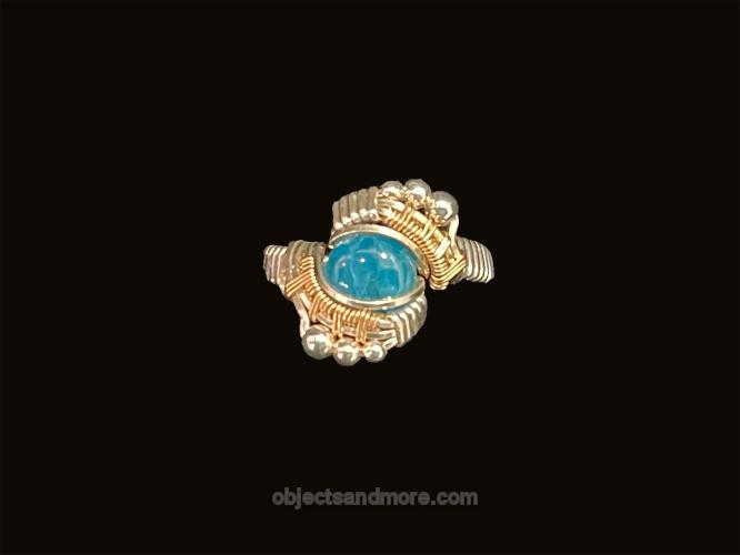 Apatite Andromeda Ring IN00637 by RYAN EURE